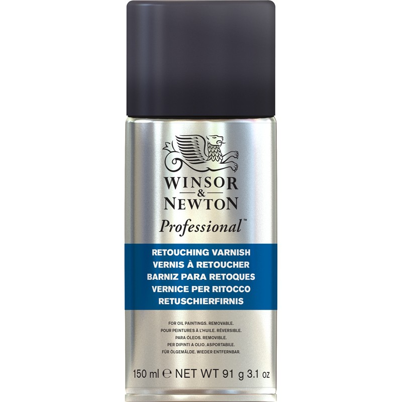 Bình xịt phủ và dung dịch Retouching Varnish Winsor &amp; Newton - 400ml/250ml