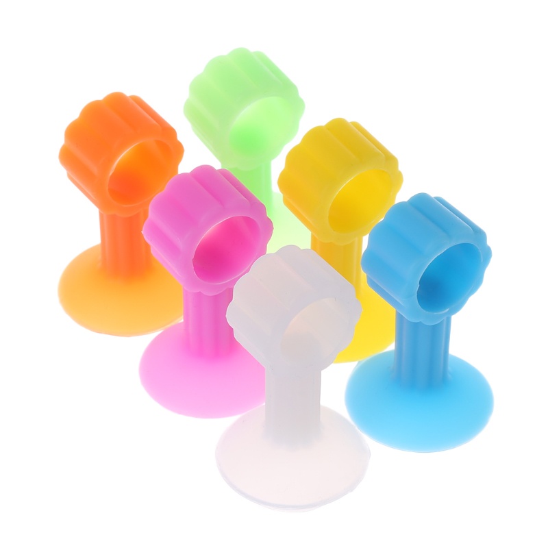 Dụng Cụ Chặn Tay Nắm Cửa Bằng Silicone Không Gây Tiếng Ồn Kèm Giác Hút Tiện Dụng