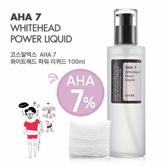 Tinh Chất Cosrx AHA 7 Whitehead Power Liquid