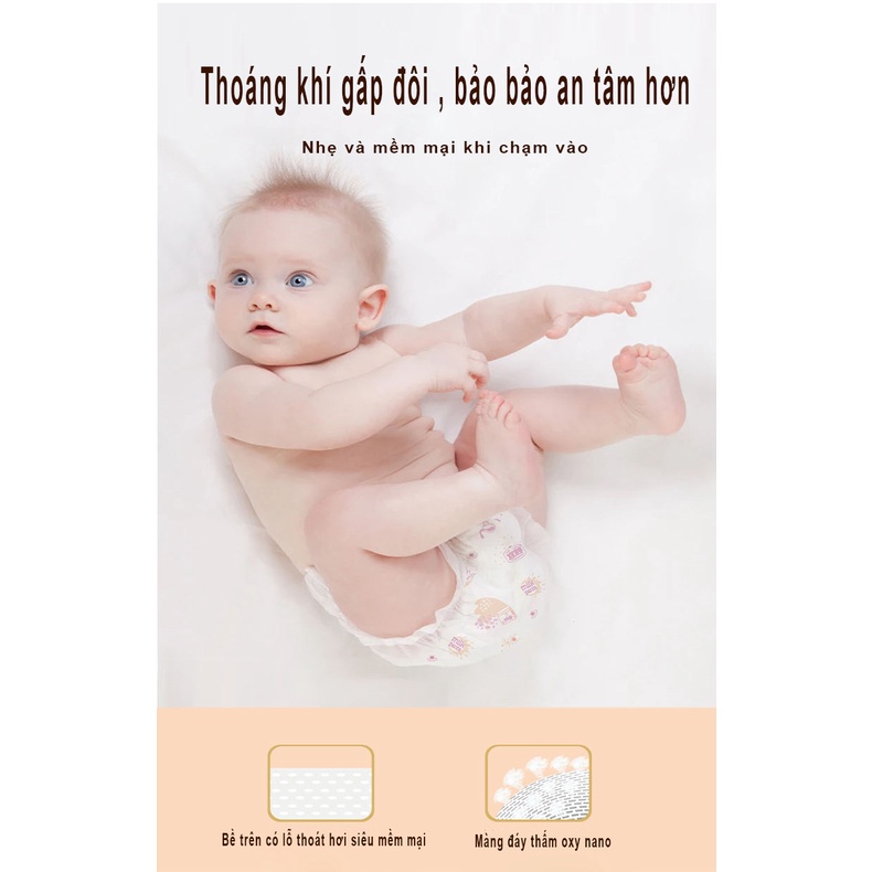 Bỉm quần YiYing tã quần đủ size L38/XL36/XXL34/XXL32 tã bỉm quần dán sơ sinh tã em bé