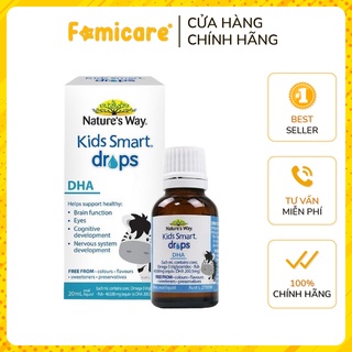 Nature’s Way Kids Smart Drops DHA tăng cường phát triển não bộ 20ml