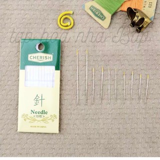 Set 10 Kim Thêu Cherish