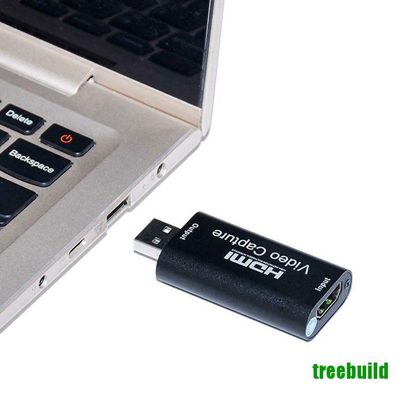 treebuild☆ Usb Video Capture Card Hd To Type-C Usb C Usb 3.0 1080P With Hdmi Loop Output