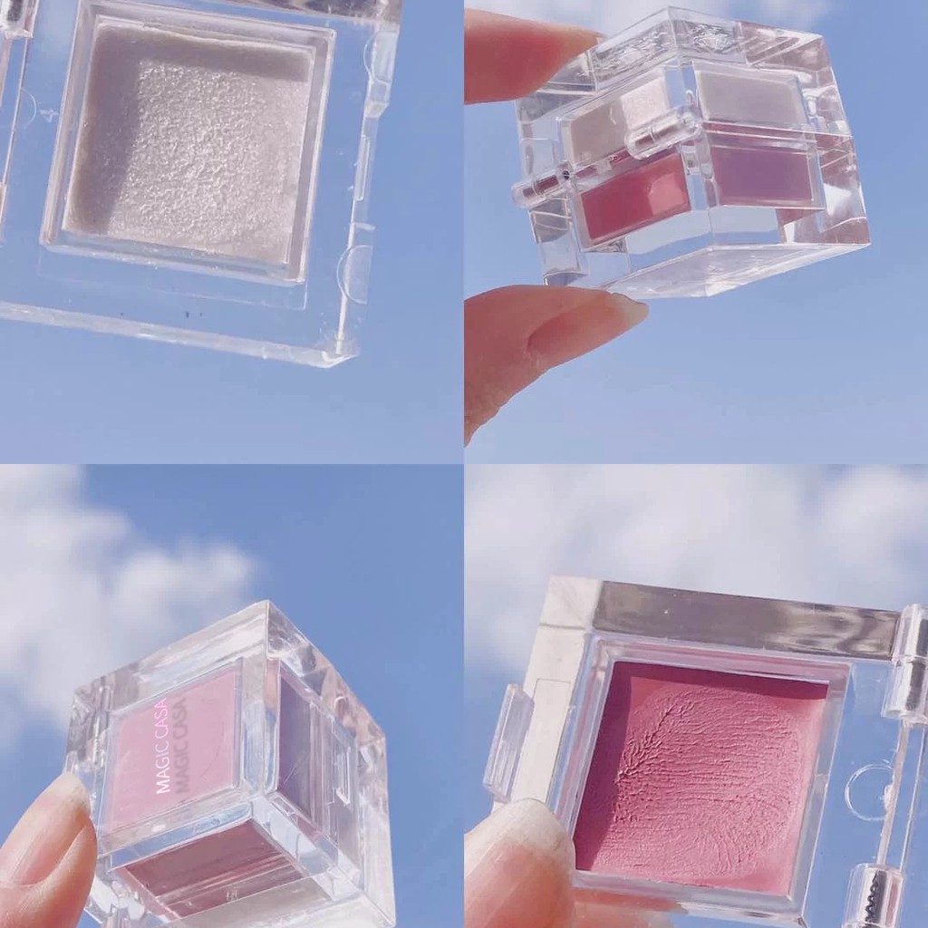 Phấn Má Bắt Sáng Hai Màu Tự Nhiên Lâu Trôi Magic Casa | BigBuy360 - bigbuy360.vn