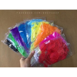 Lông vũ nhân tạo, lông gắn dreamcatcher [nguyên liệu thủ công, phụ liệu handmade]