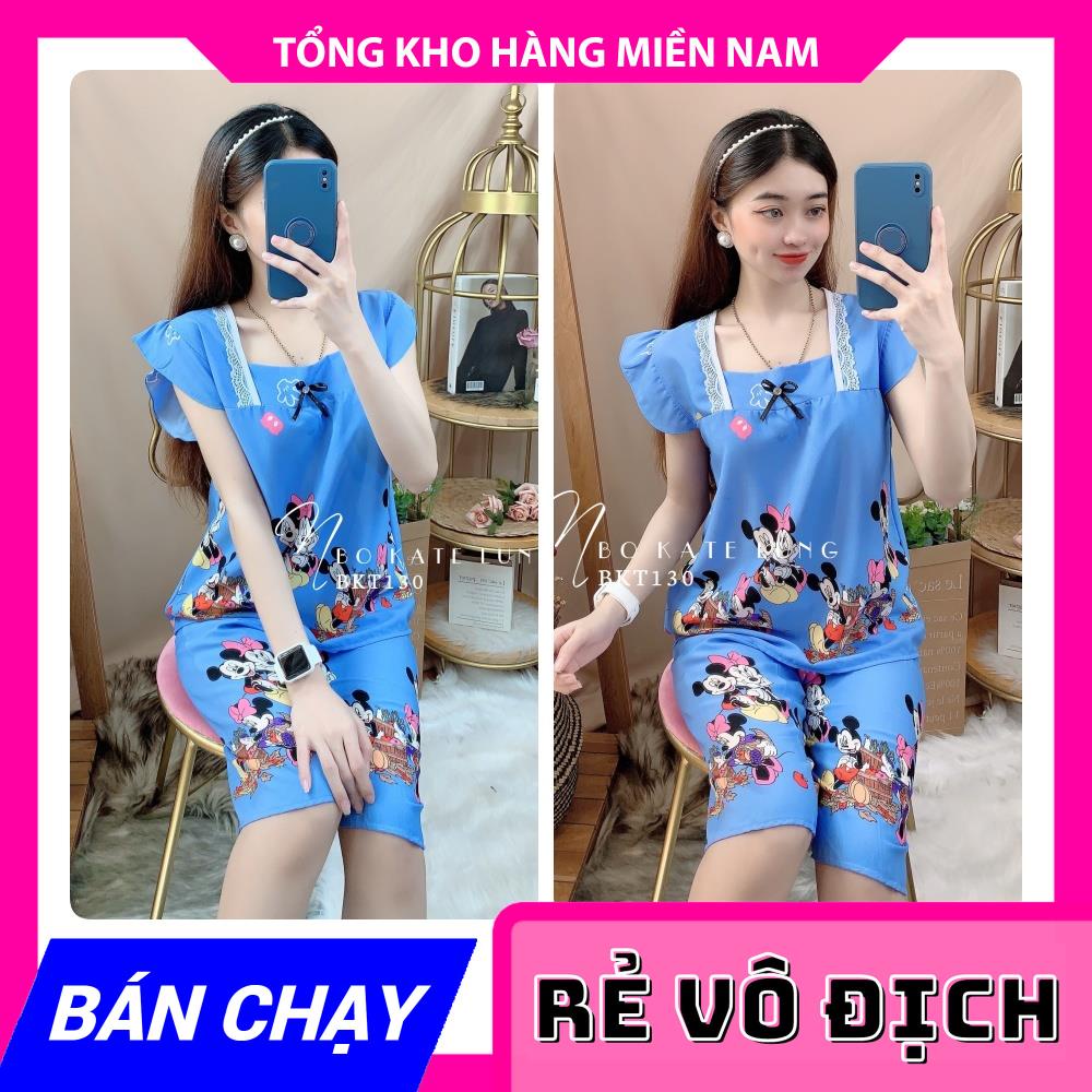 Đồ bộ kate lửng in hình cực xinh BKT kate lửng tổng hợp ⚡Ảnh thật⚡ Đồ bộ nữ ⚡ Đồ bộ mặc nhà