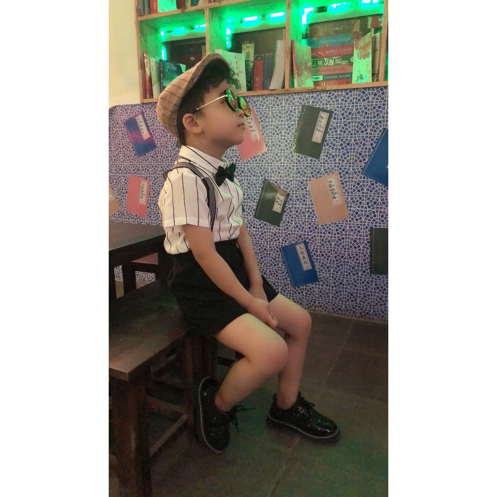 Yếm Thượng Lưu Công Tử Cho Bé Trai Sang Chảnh Size 6-30kg- Shubishop.vn