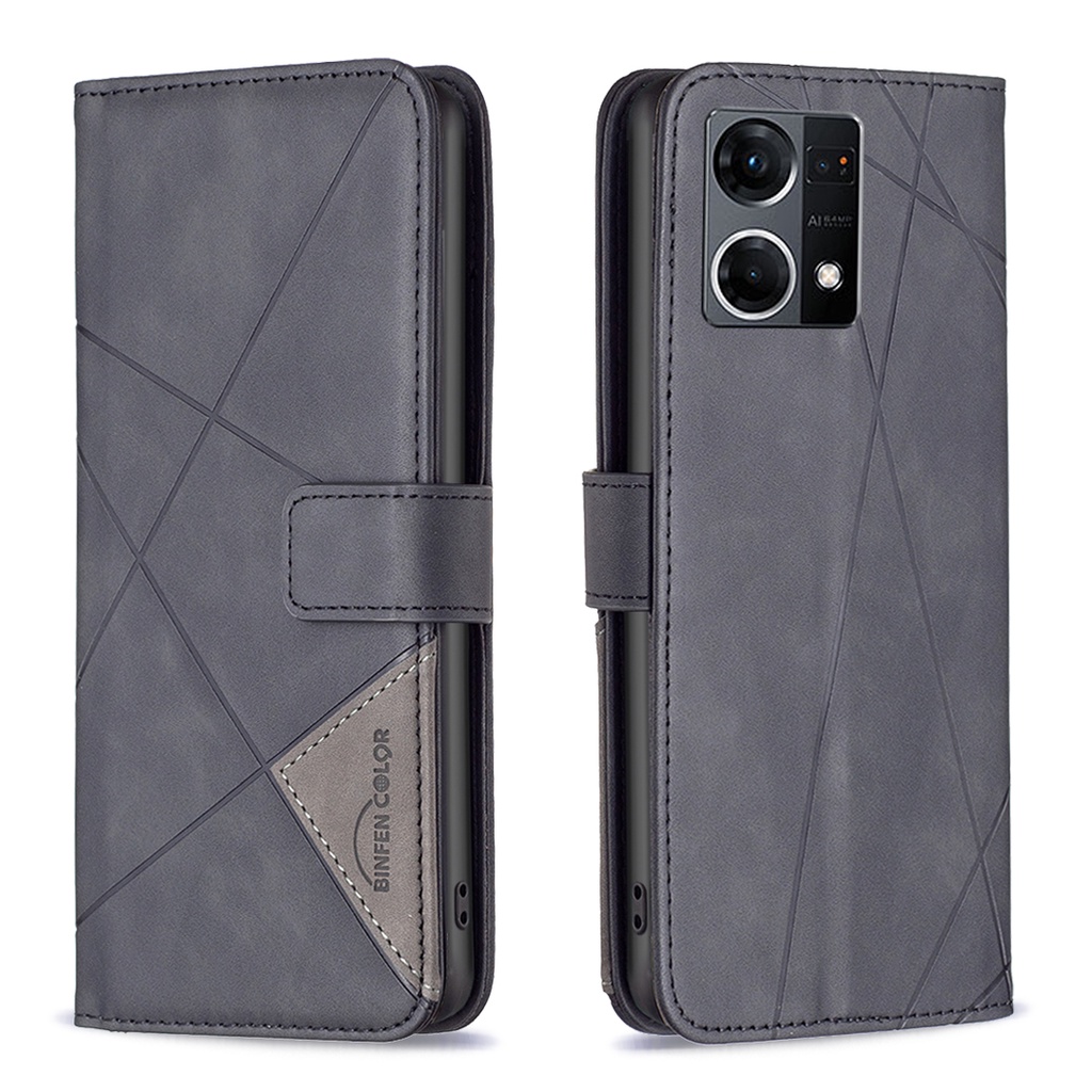 Case for OPPO Reno 7 4G BF05 Ốp Ốp Bao Da Điện Thoại Cho