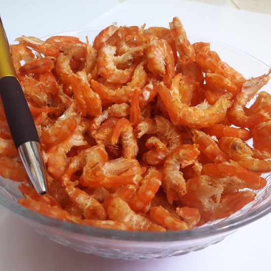 Tôm nõn khô  tươi ngon ngọt, đảm bảo vệ sinh an toàn thực phẩm, gói 200g