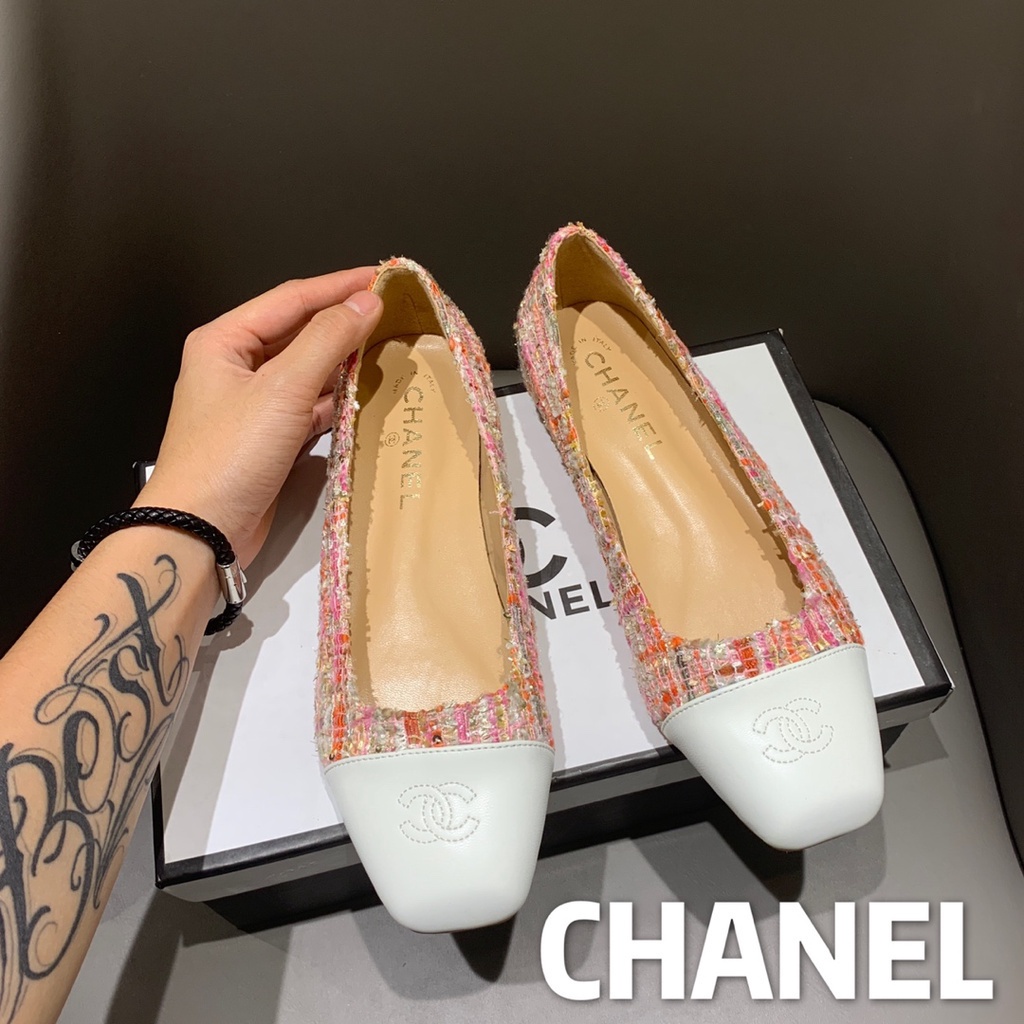 Giày Lười Nữ Da Smonthy 7 Màu Mới Không Hộp