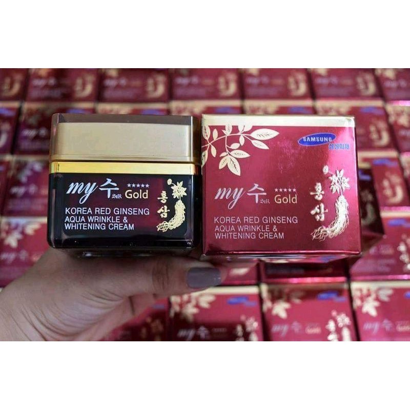 Kem Hồng Sâm Dưỡng Da Ngày & Đêm My Gold (50ml) AQUA