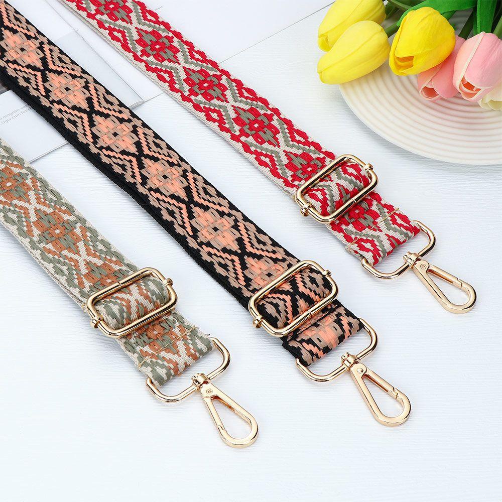 Dây Đeo Túi Xách Bằng Nylon Thêu Họa Tiết Thời Trang