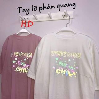 Áo thun phản quang 7 màu kỳ lân UNICORN_ HDAT018