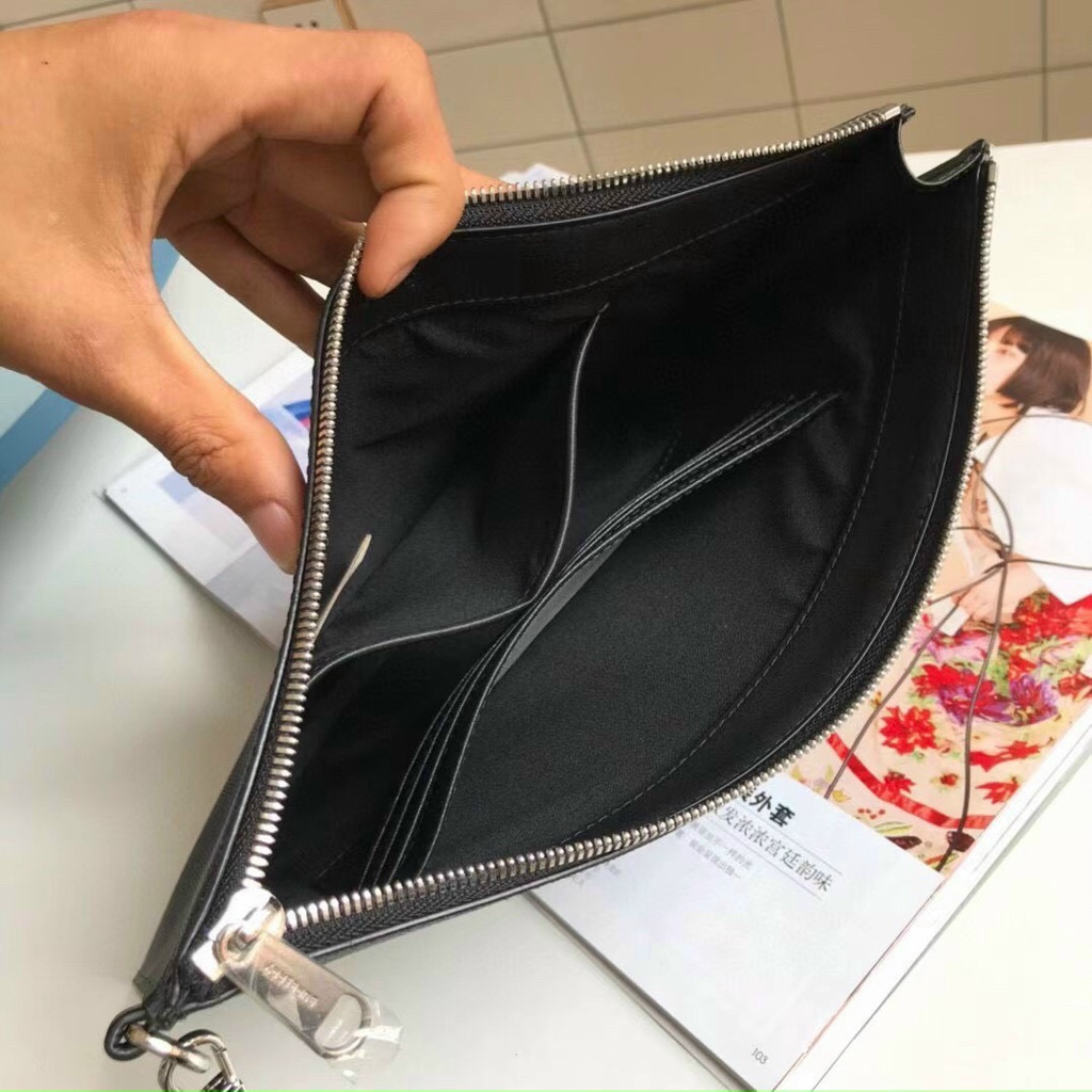 Ví Cầm Tay CLUTCH BUR DA THẬT Full box đẹp mỹ mãn nên mua mang hay mua tặng đều sang