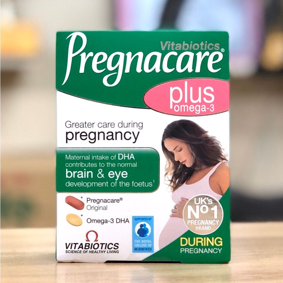 Vitamin tổng hợp cho bà bầu Pregnacare Plus Omega 3