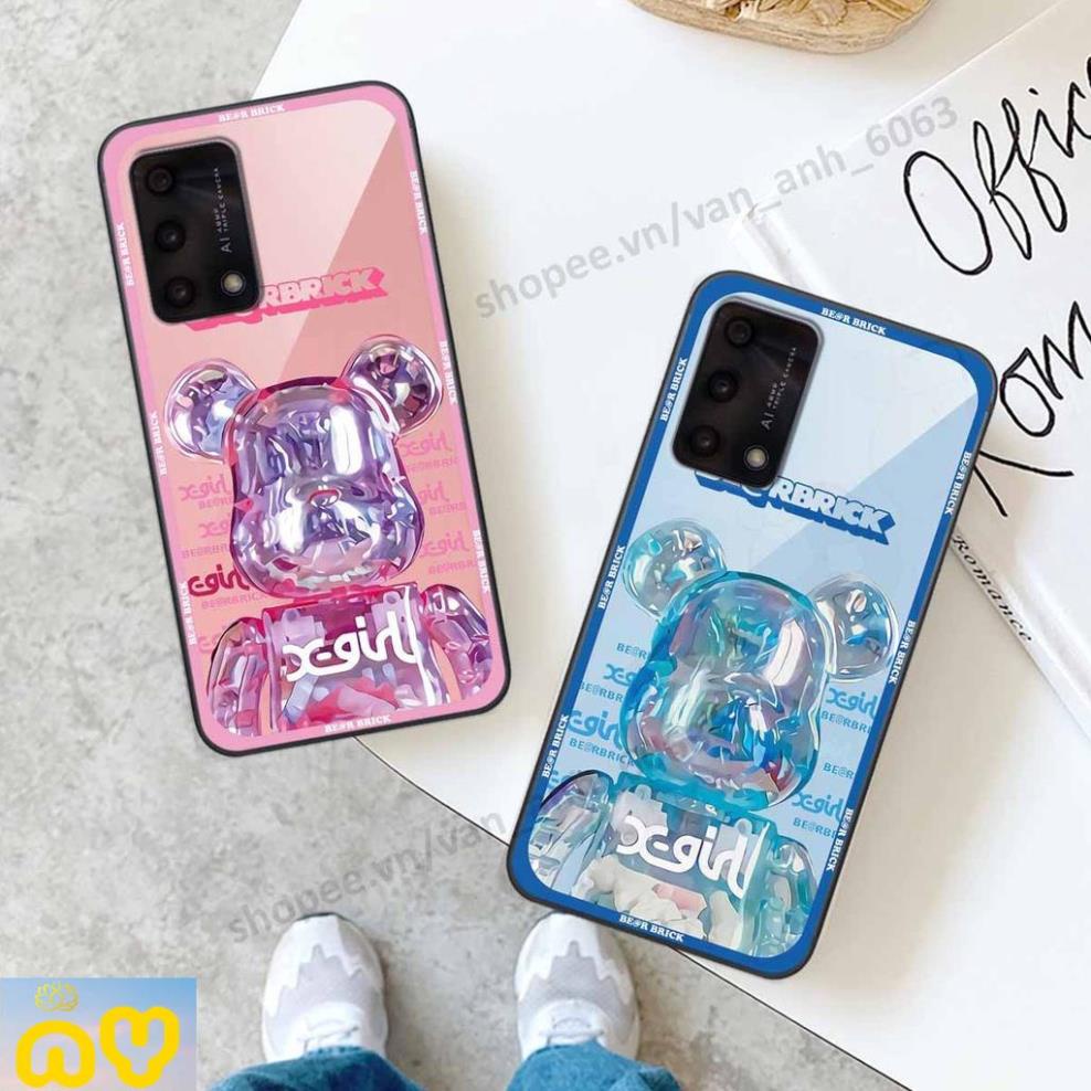 Ốp lưng Oppo A74 / A94 / A95 be@r brick mars thời trang, Ốp lưng lưng điện thoại viền dẻo siêu chất Như Ý