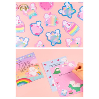 SET GIẤY VIẾT THƯ FLUFFY RABBIT | MOT207