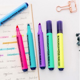 Bút Dạ Quang Highlighter Solid Highlighter Color Mark Mark Marker