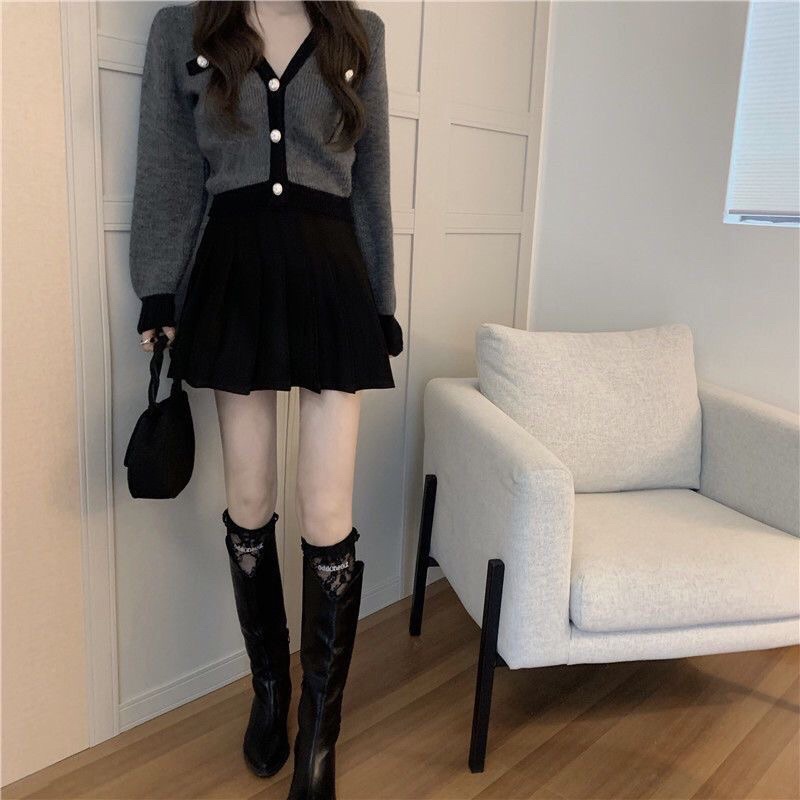 Áo khoác len thu đông