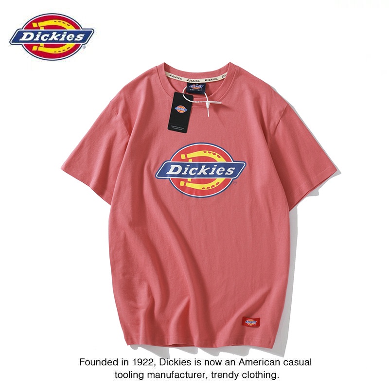 Áo Thun Tay Ngắn Cổ Tròn In Chữ Dickies Thời Trang Xuân Hè Phong Cách Nhật Bản 2022
