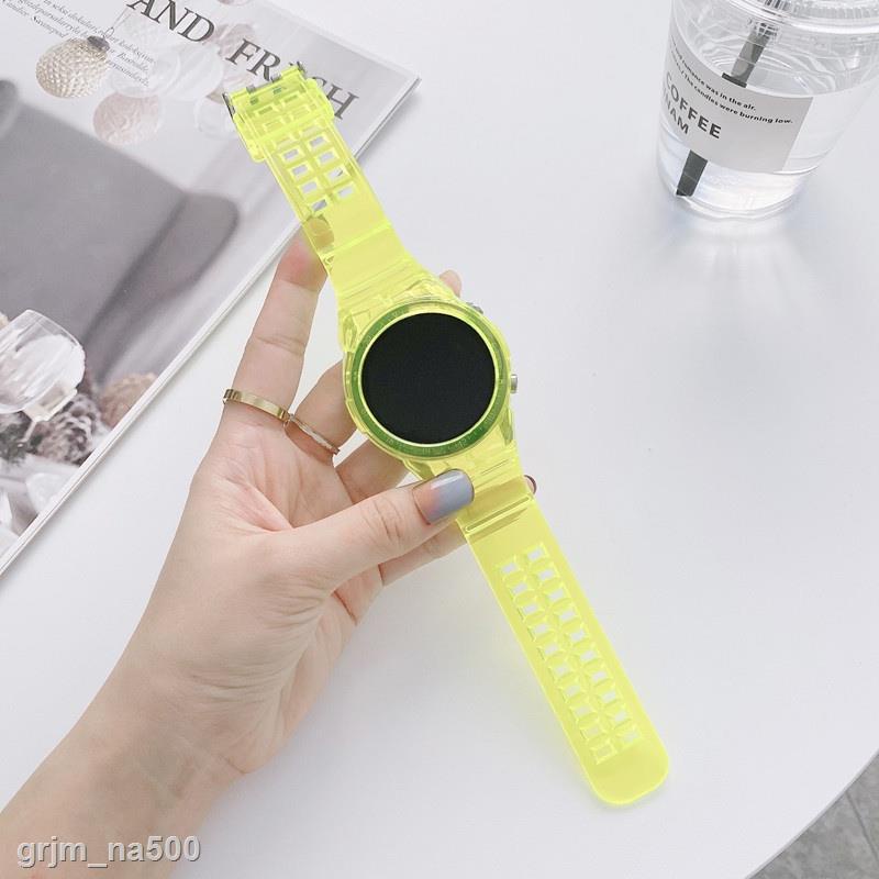 SALE Dây đeo trong suốt thay thế cho đồng hồ thông minh samsung galaxy watch 3 45mm 3 45m