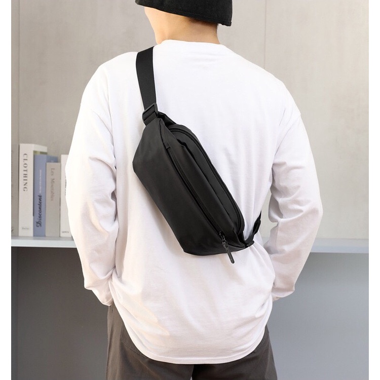 Túi đeo chéo nam nữ unisex phong cách ulzzang chất da Pu cao cấp, chống thấm nước S20