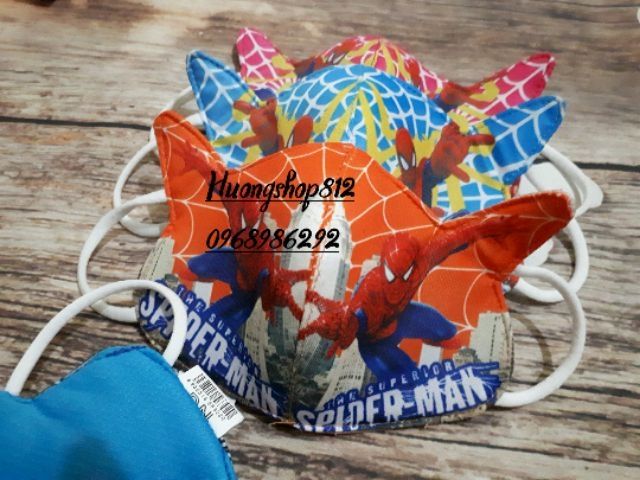 Khẩu trang hot kẻ/ thêu cho bé(hàng công ty)