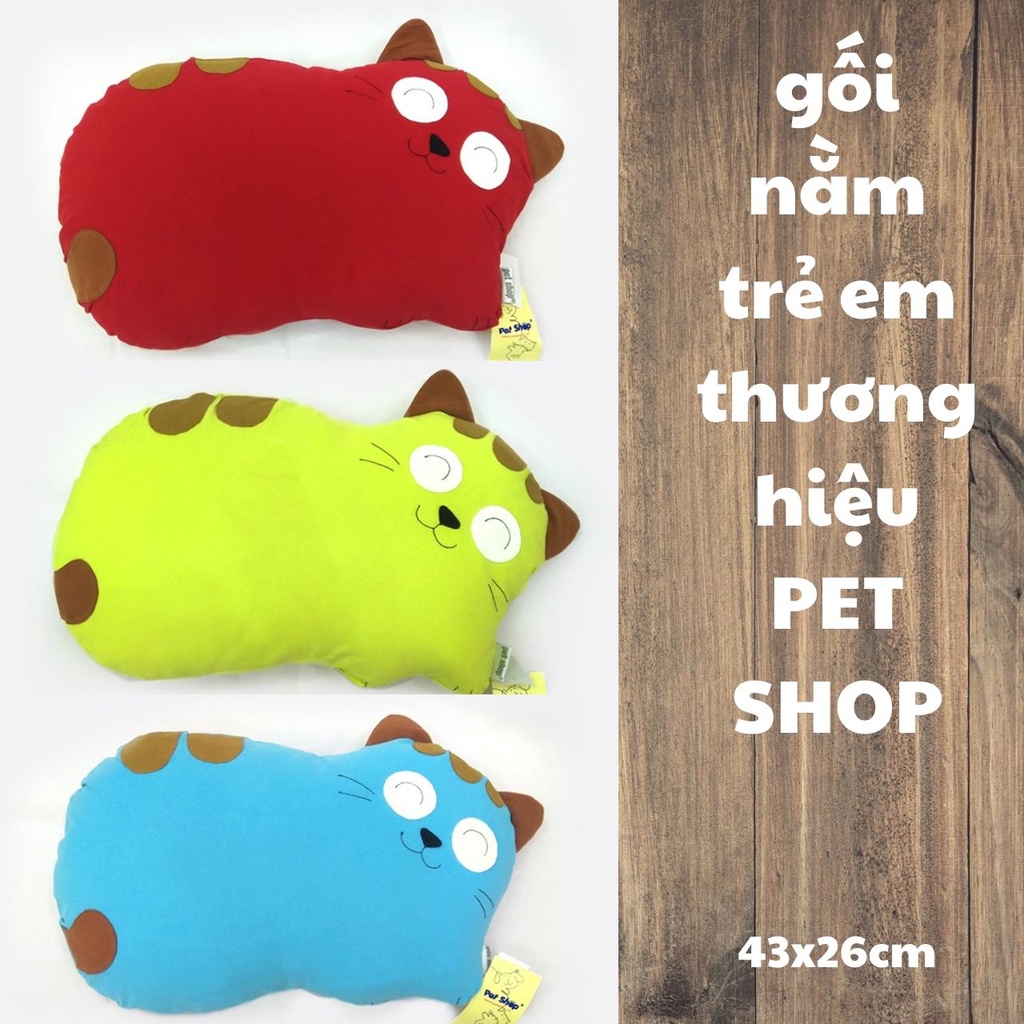 [PETSHOP] GỐI NẰM TRẺ EM DỄ THƯƠNG HÌNH MÈO TZ-991