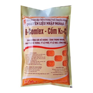 B-Comlex - Cốm K3+C Sản phẩm đặc hiệu trang trại chuyên dụng. Nguyên liệu ngoại nhập. Dạng cốm hòa tan
