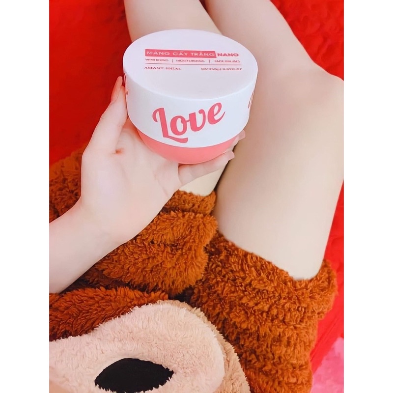 Kem body love siêu trắng màng cấy trắng Đan Thy