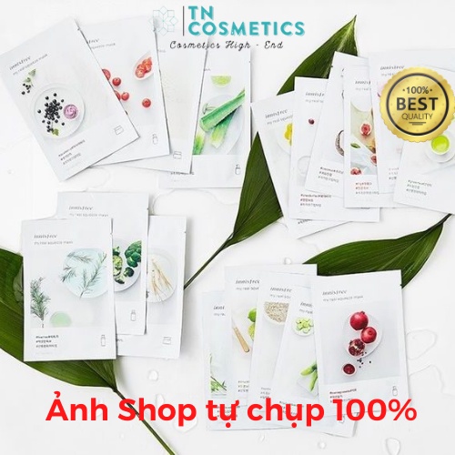 [Mã ICBBACK1219 hoàn 20K xu đơn 0Đ] Mặt nạ giấy dưỡng da Hàn Quốc Innisfree My Real Squeeze Mask EX 20ml MN631 | BigBuy360 - bigbuy360.vn