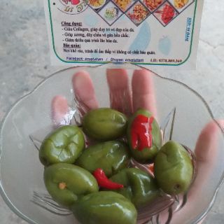 Cà Na Đập Dập Chua Ngọt Kèm Muối
