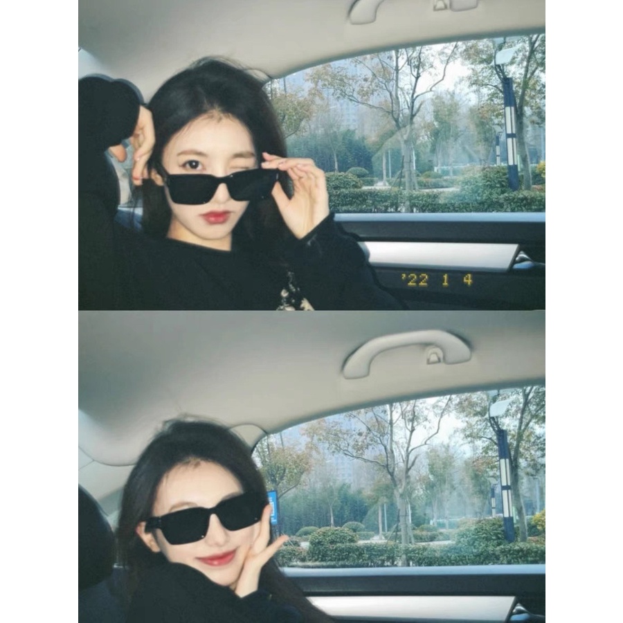 Kính mắt thời trang IDOL bản nhỏ khuy tròn vintage Mẫu mới cực rẻ