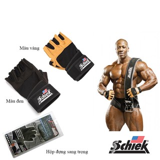 HOT  🎁 Găng tay tập Gym SCHIEK cao cấp SP20 ⚡FREESHIP⚡ Bao tay tập gym giá rẻ