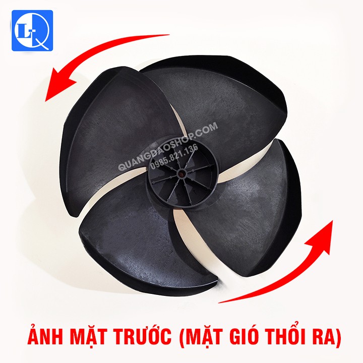 CÁNH QUẠT ĐIỀU HÒA HƠI NƯỚC 40CM - DÙNG CHO LOẠI QUẠT MOTOR PHÍA TRƯỚC - CÁNH PHÍA SAU