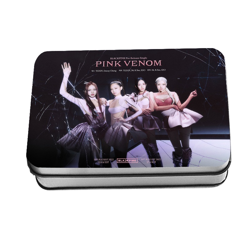Bộ Ảnh Thẻ Lomo Nhóm Nhạc BLACKPINK BORN PINK LISA JENNIE Ablum Polaroid