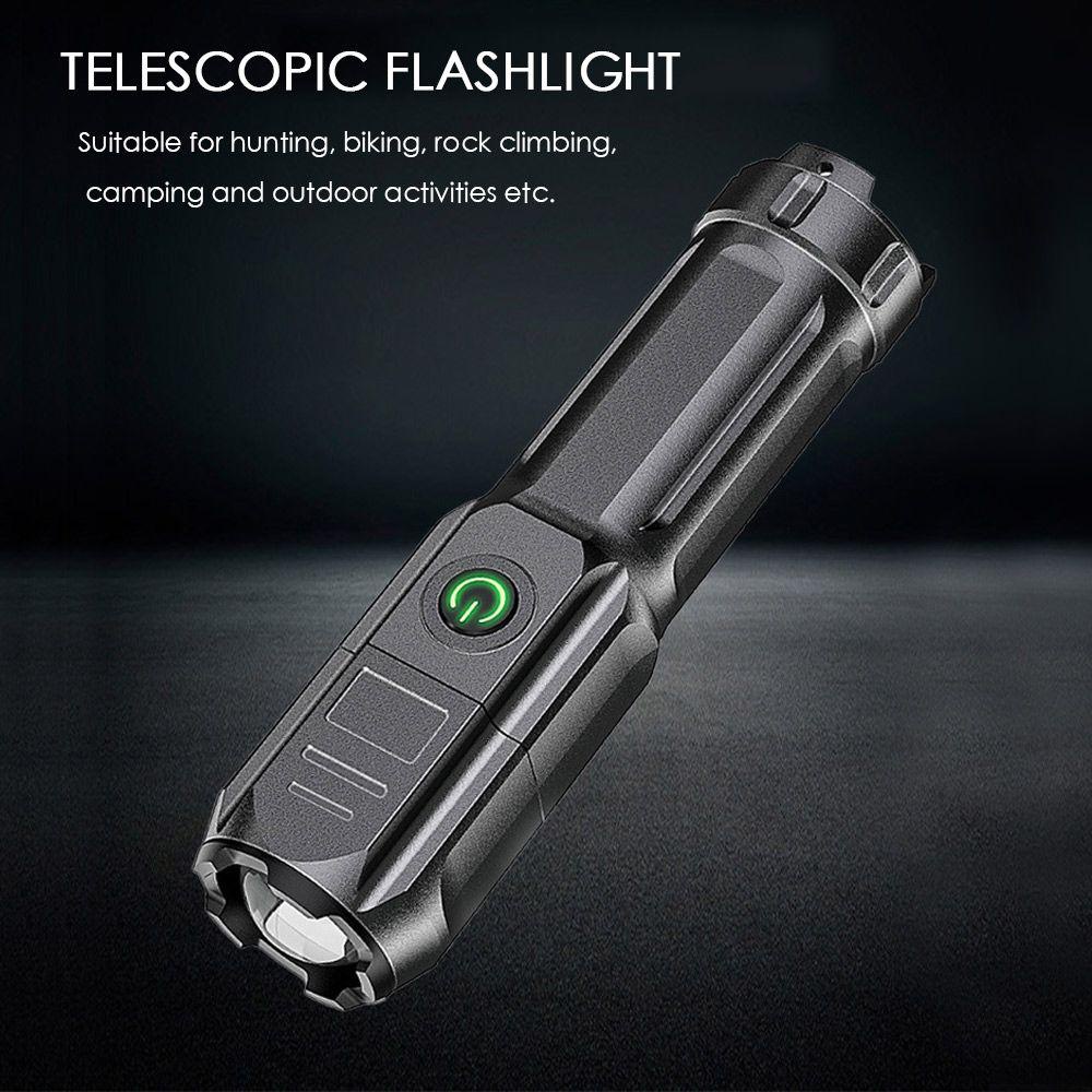 Đèn Pin Phóng To Sạc Cổng USB Thiết Kế Nhỏ Gọn Tiện Dụng