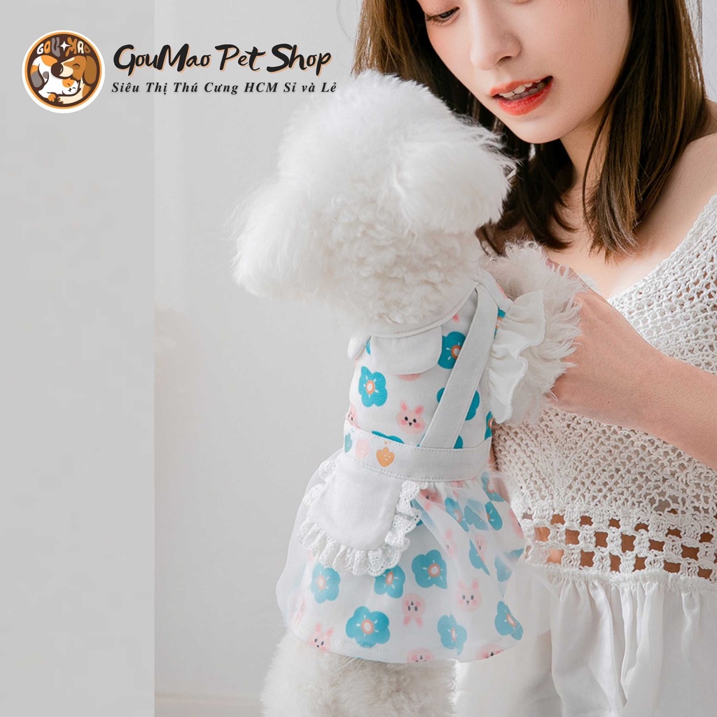 [Ảnh thật]  VÁY HẦU GÁI, VÁY XINH DÀNH CHO CHÓ MÈO MẪU MỚI 2020 - GOUMAO PET  hipidog