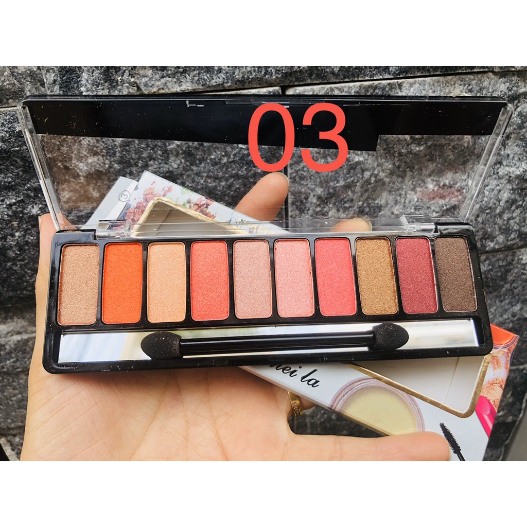 Phấn mắt La Mei La 10 ô Makeup Studio Deluxe Eyeshadows 03