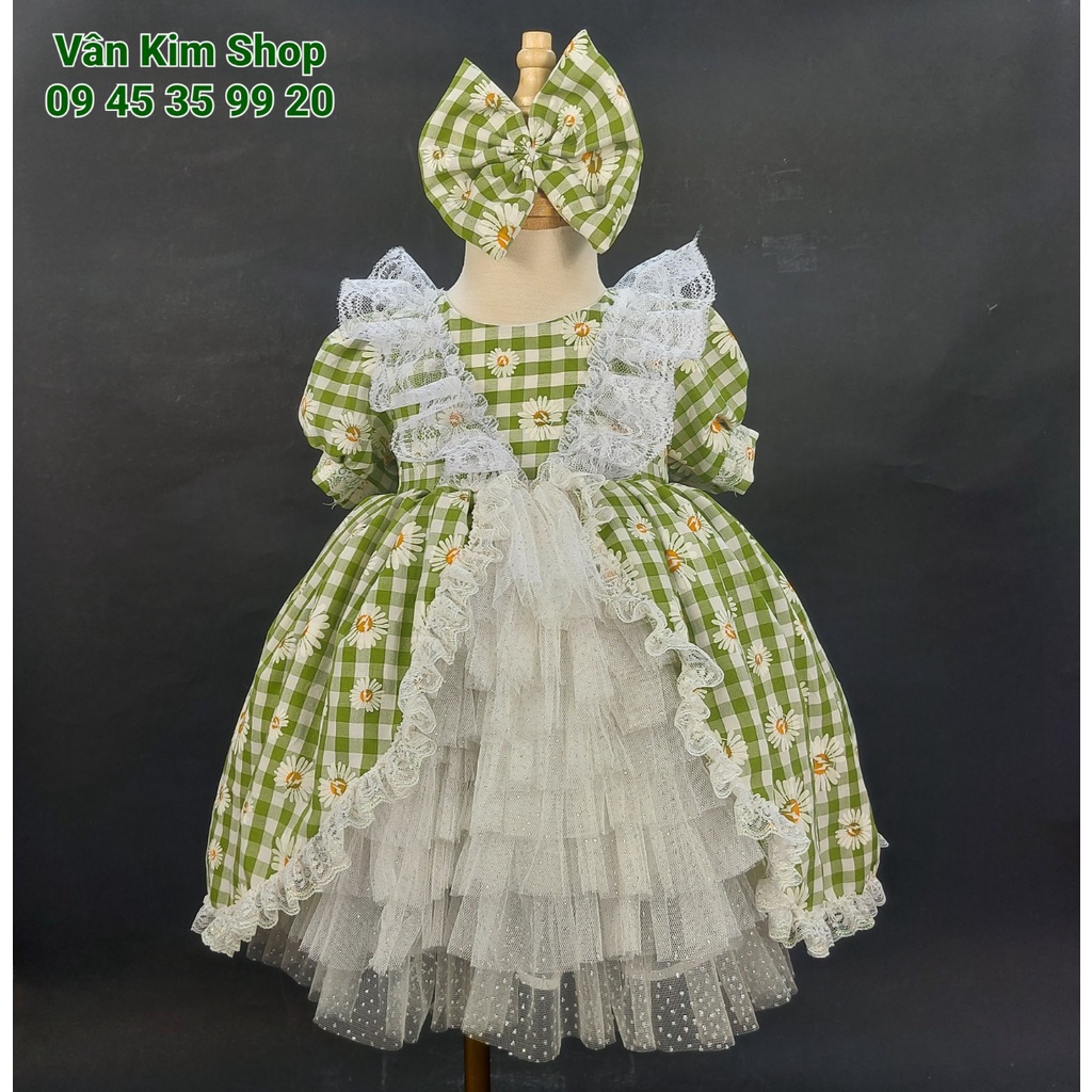 Đầm công chúa phong cách lolita cho bé gái