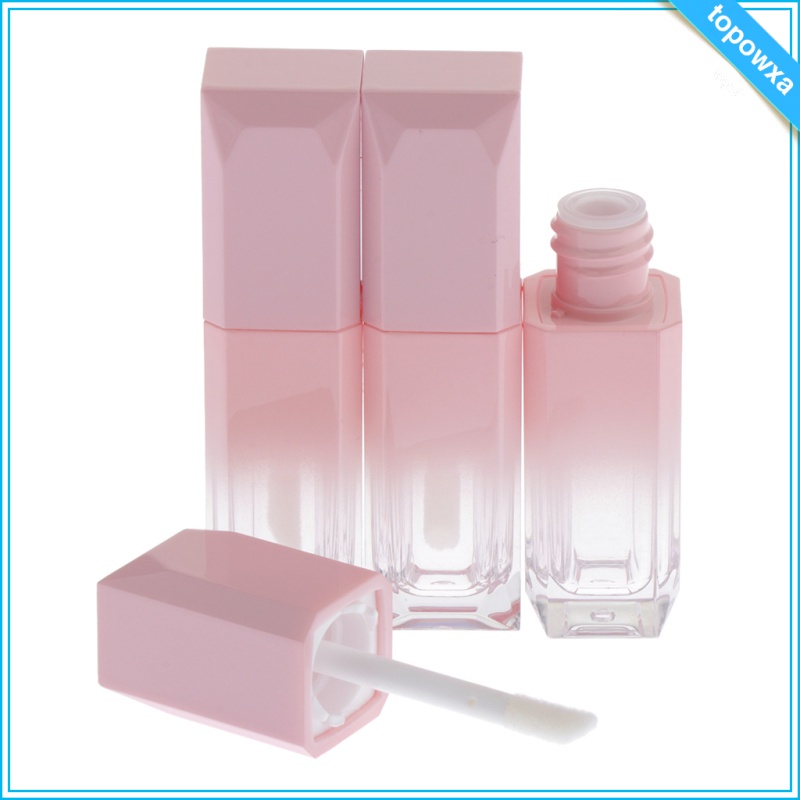 Set 3 Ống Rỗng 5ml Đựng Son Dưỡng Môi Kèm Qua Tiện Dụng