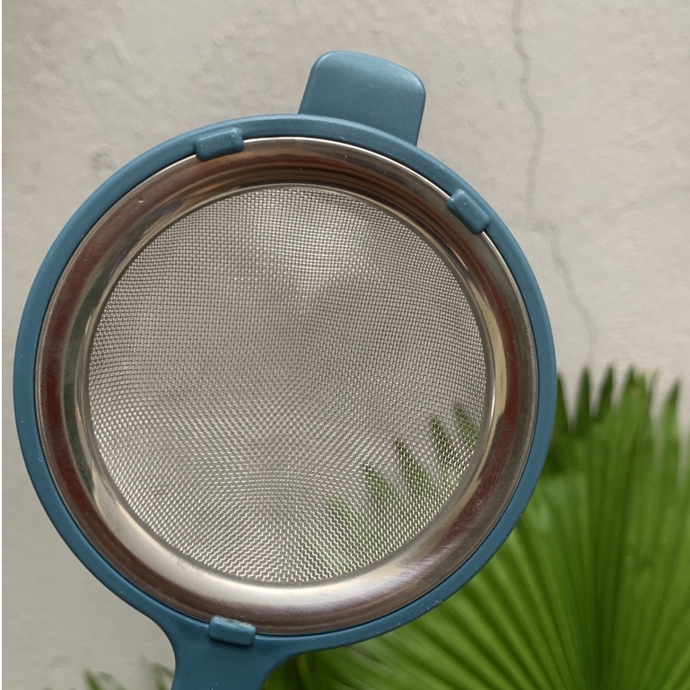 Ray Lọc Cháo Và Nước Cốt Inox Cán Nhựa Đường Kính 8cm