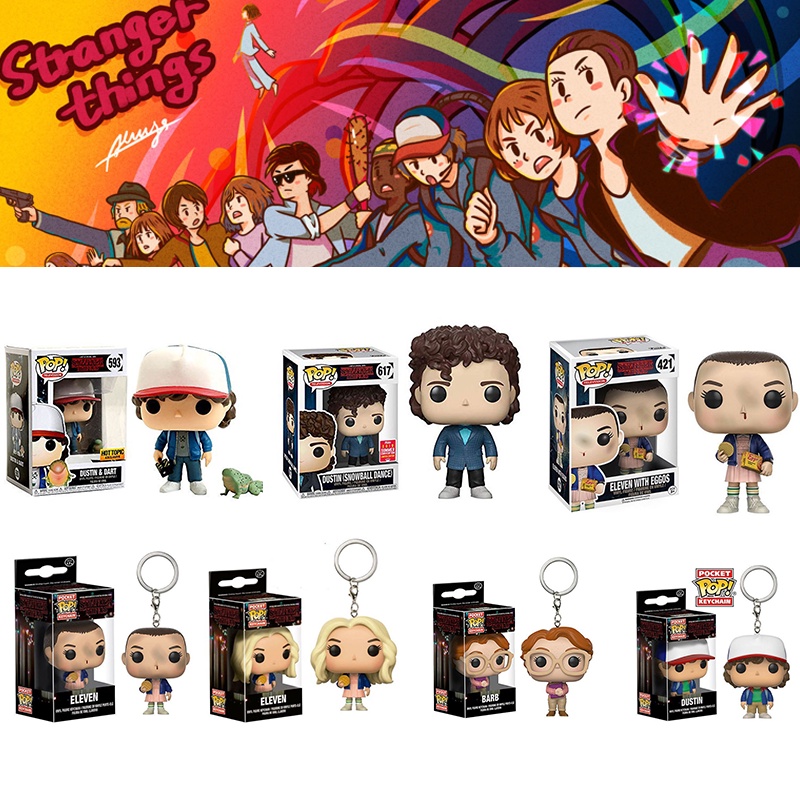 Móc Khóa Hình Nhân Vật Trong Phim Stranger Things