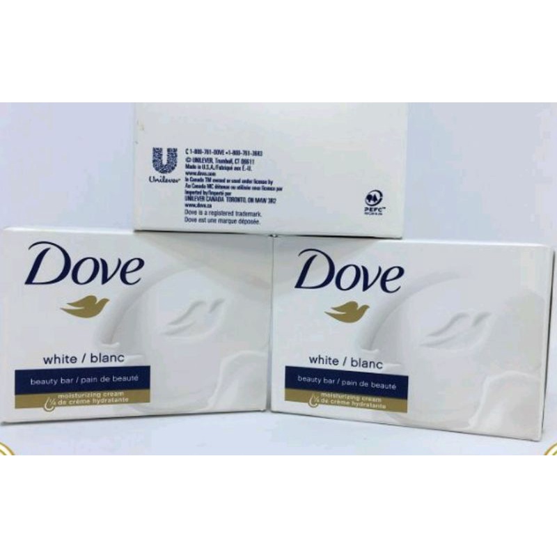 Xà phòng cục Dove White Beauty 113gr