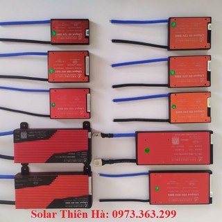 Mạch bms 4s 8s 16s 12v 24v 48v 80a 100a sạc cân bằng lifepo4 3.2v