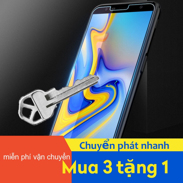 Kính cường lực màn hình chất lượng cao kèm phụ kiện cho Samsung Galaxy A01 Core A3 A5 A6 A6S A7 A8 A9 A12 A8S A9 J7 J727 J730 J7008 J700F Plus prime Star lite Pro 2016 2017 2018