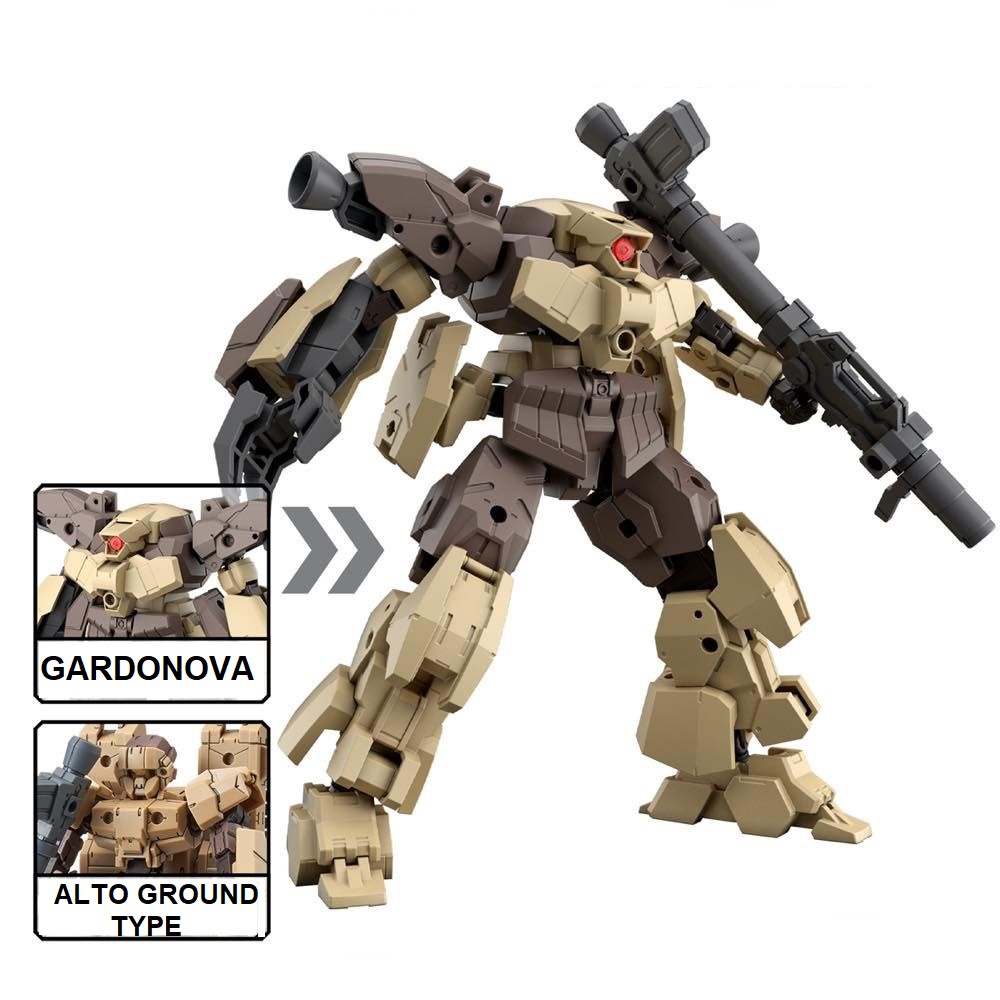 Mô hình 30MM 30 Minutes Missions bEXM-29 Gardonova Nâu Vàng Brown (Bandai)