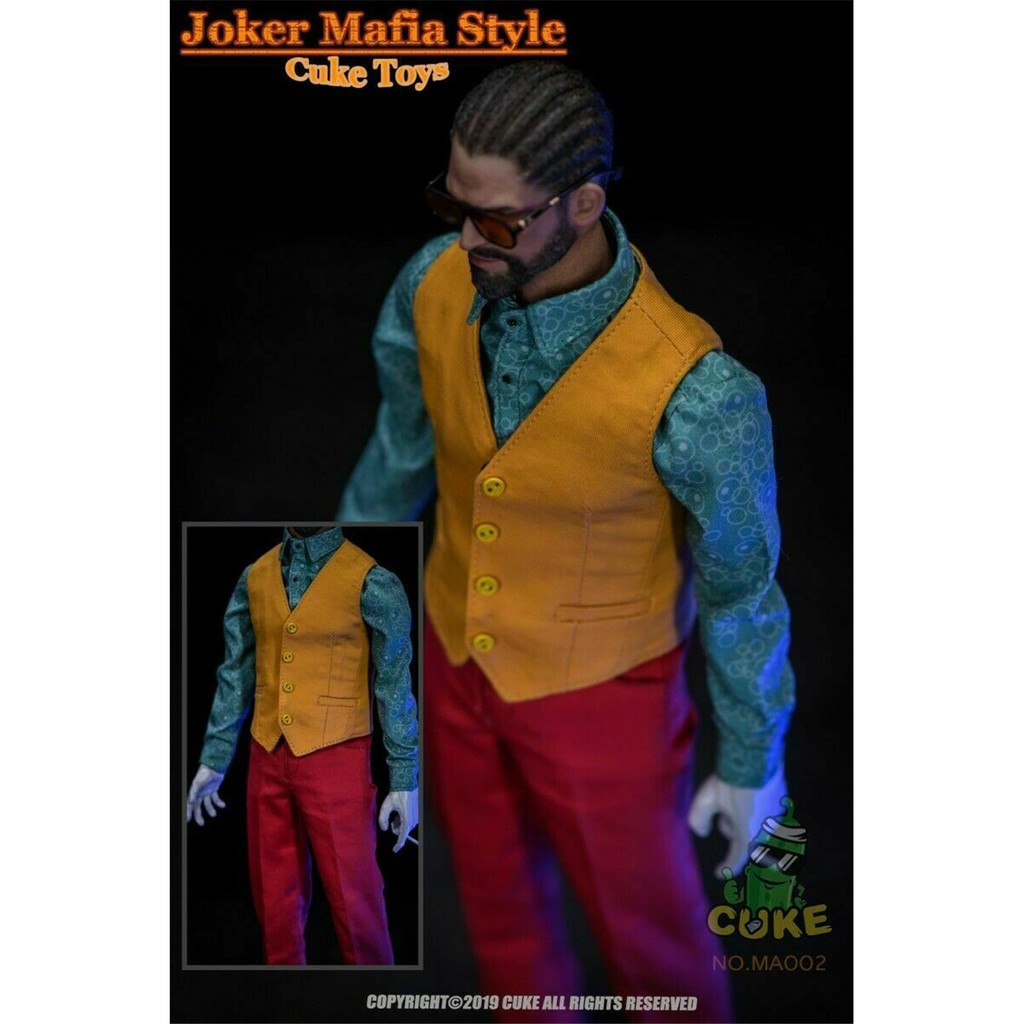 Set Đồ Vest Cho Mô Hình Nhân Vật Joker 12 "Tỉ Lệ 1 / 6