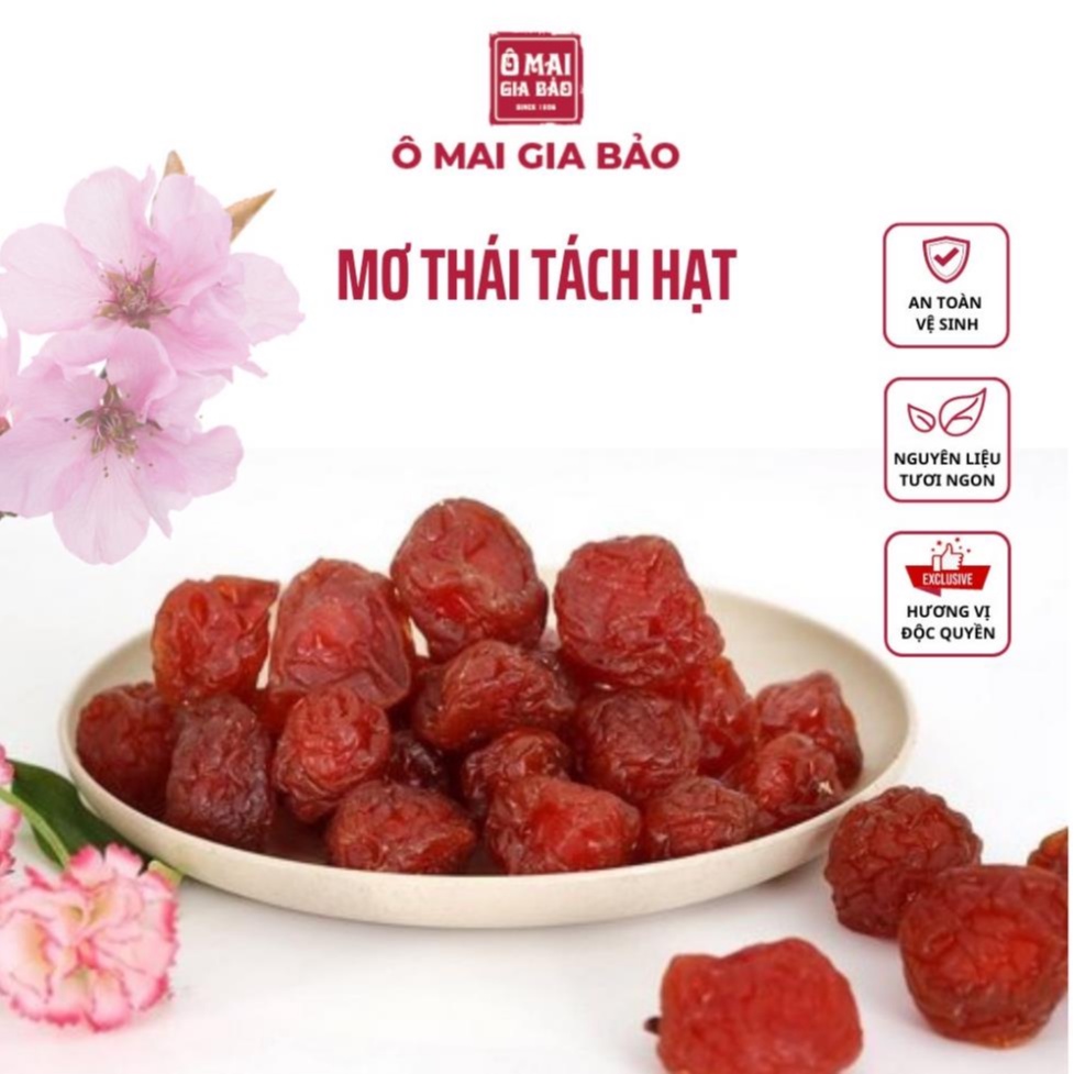 Ô Mai Xí Muội Mơ Thái Tách Hạt Gia Truyền