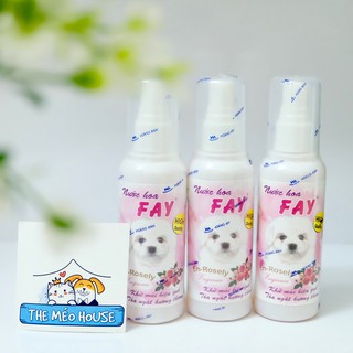 Nước hoa Fay chai 90ml cho chó mèo